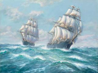 Michael J. Whitehand - Queensbury and Aloe, starboard astern