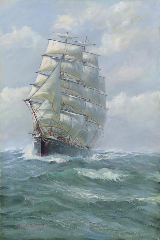 Michael J. Whitehand - The clipper ship Antiope