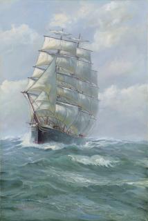 Michael J. Whitehand - The clipper ship Antiope