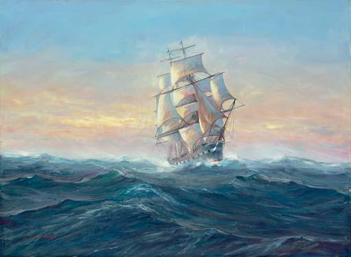 Michael J. Whitehand - The wool clipper Loch Vennacher