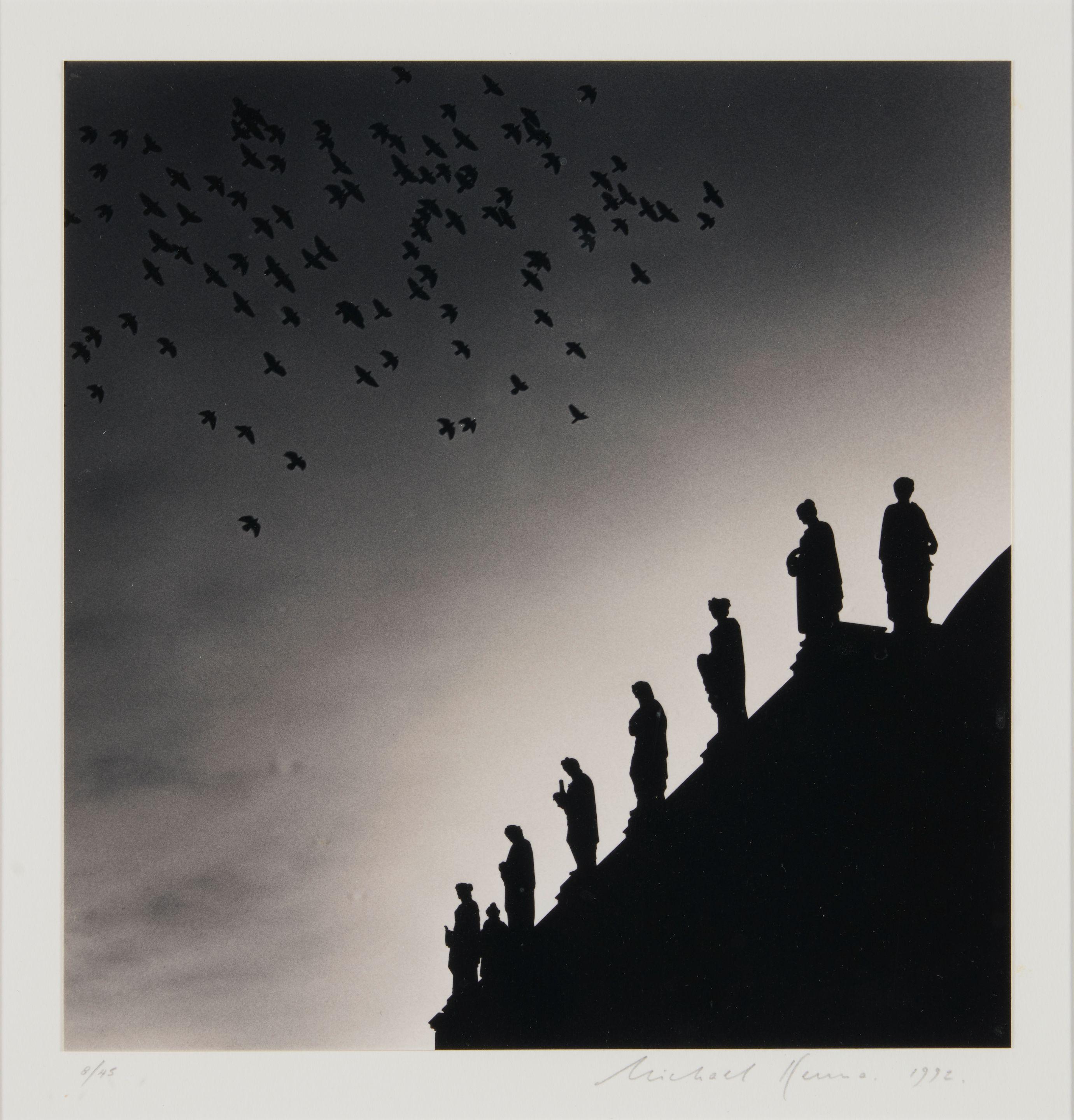 Michael Kenna - 104 Birds, Prague, Czechoslovakia