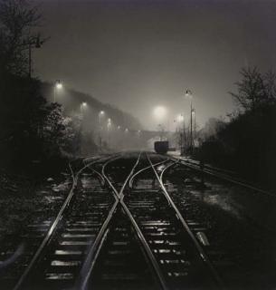 Michael Kenna - Branik Station, Prague, 1992