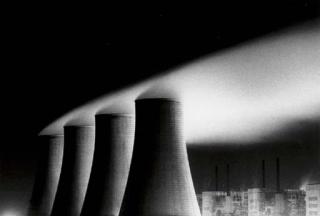 Michael Kenna - Chapel Cross Power Station, Study 1, Dumfries, Scotland; and Filey Early Warning Station, Yorkshire, England