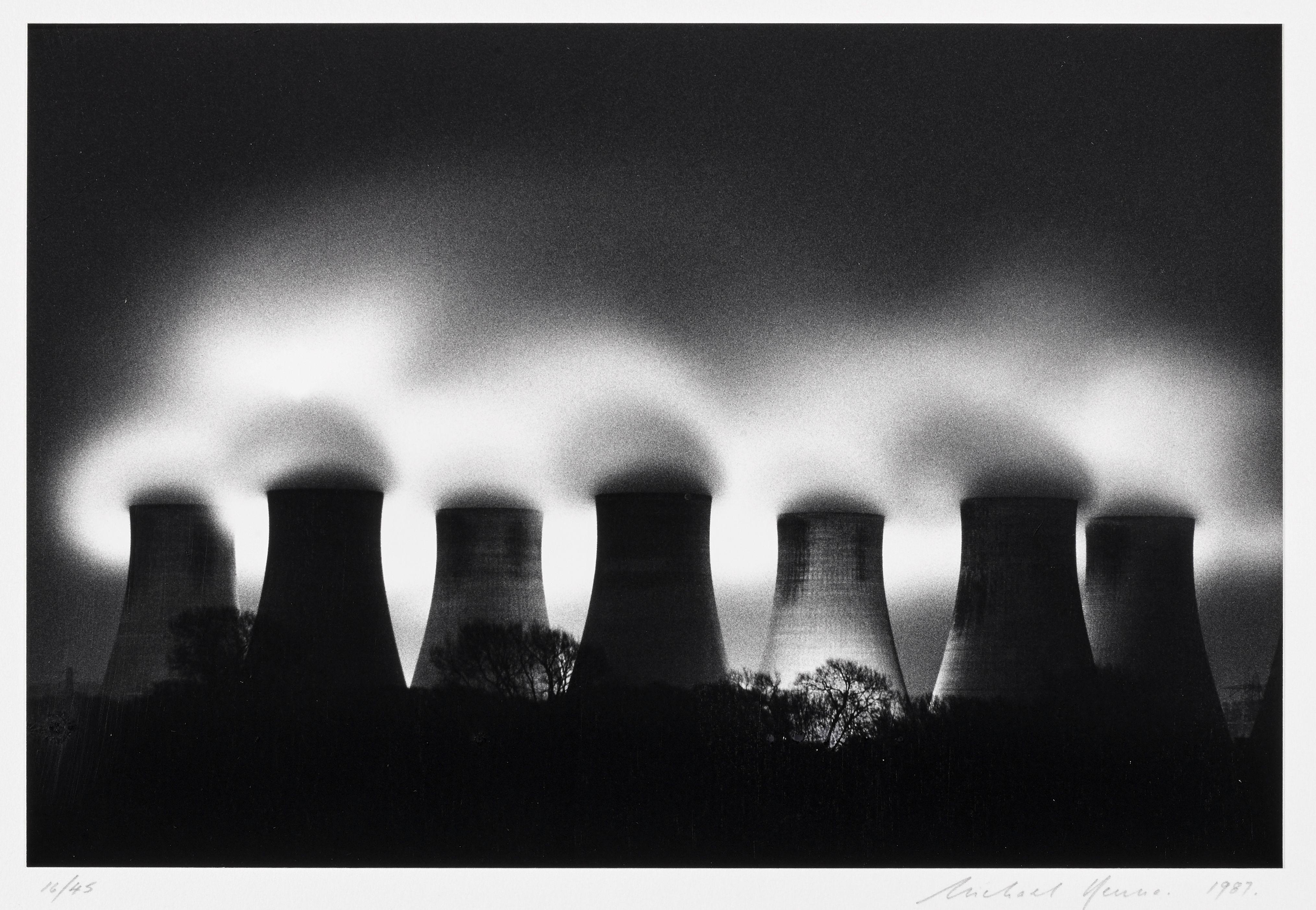 Michael Kenna - Ratcliffe Power Station, Study #31, Nottinghamshire, England