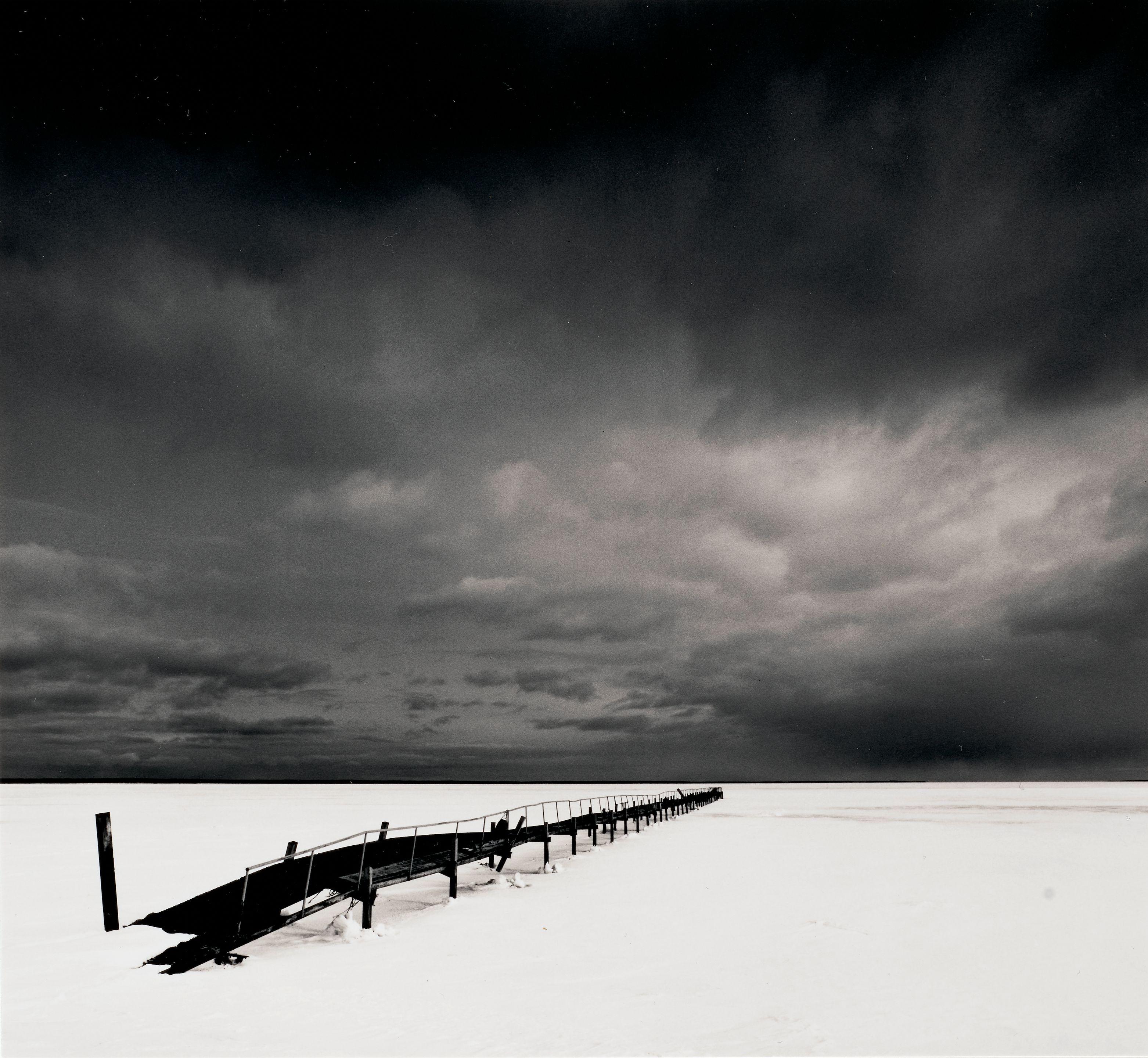 Michael Kenna - Rickety Pier, Saroma Lake, Hokkaido, Japan