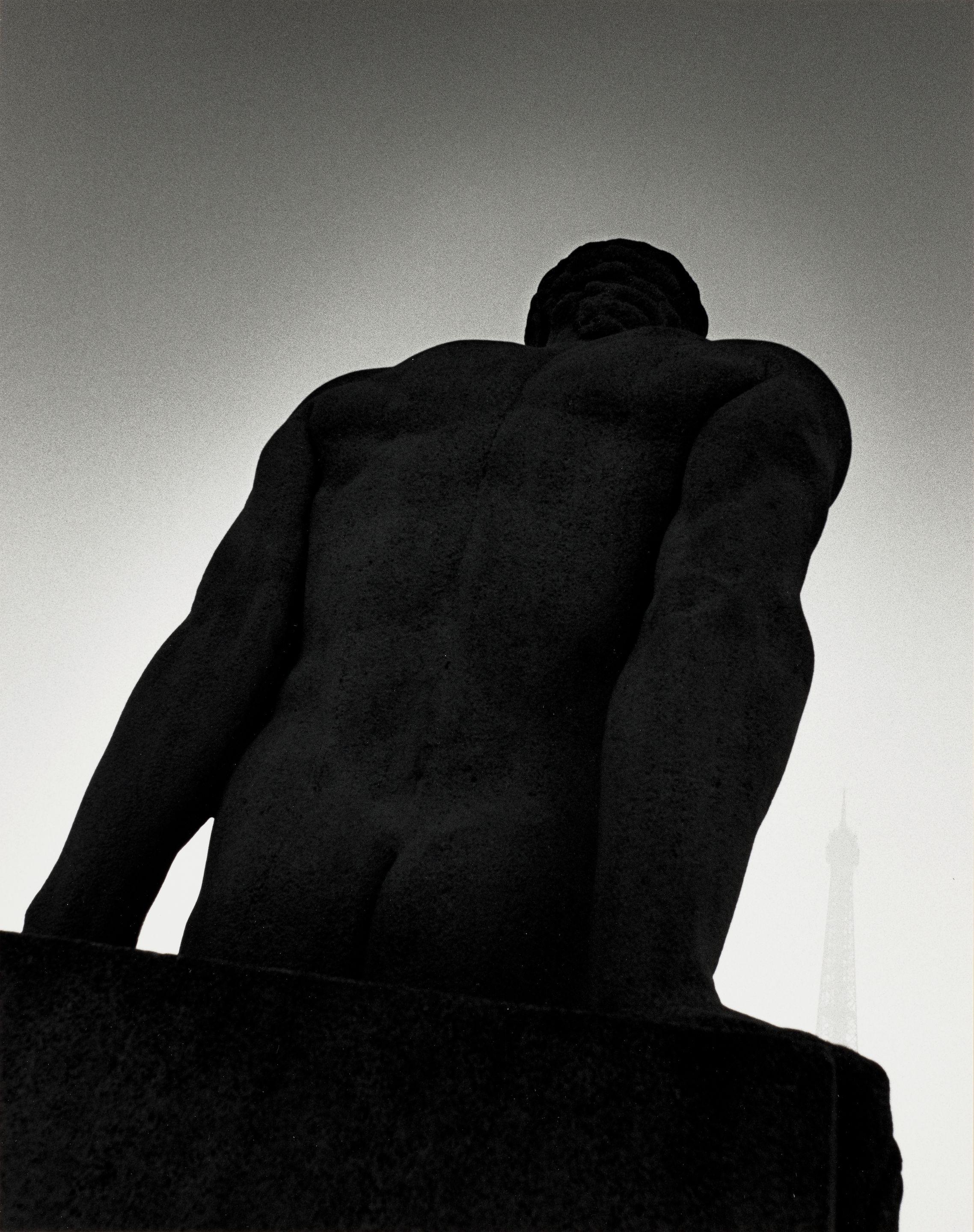 Michael Kenna - Strong Man with Famous Monument