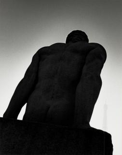 Michael Kenna - Strong Man with Famous Monument
