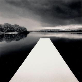 Michael Kenna - White Pier, Shikotsu Lake, Hokkaido, Japan