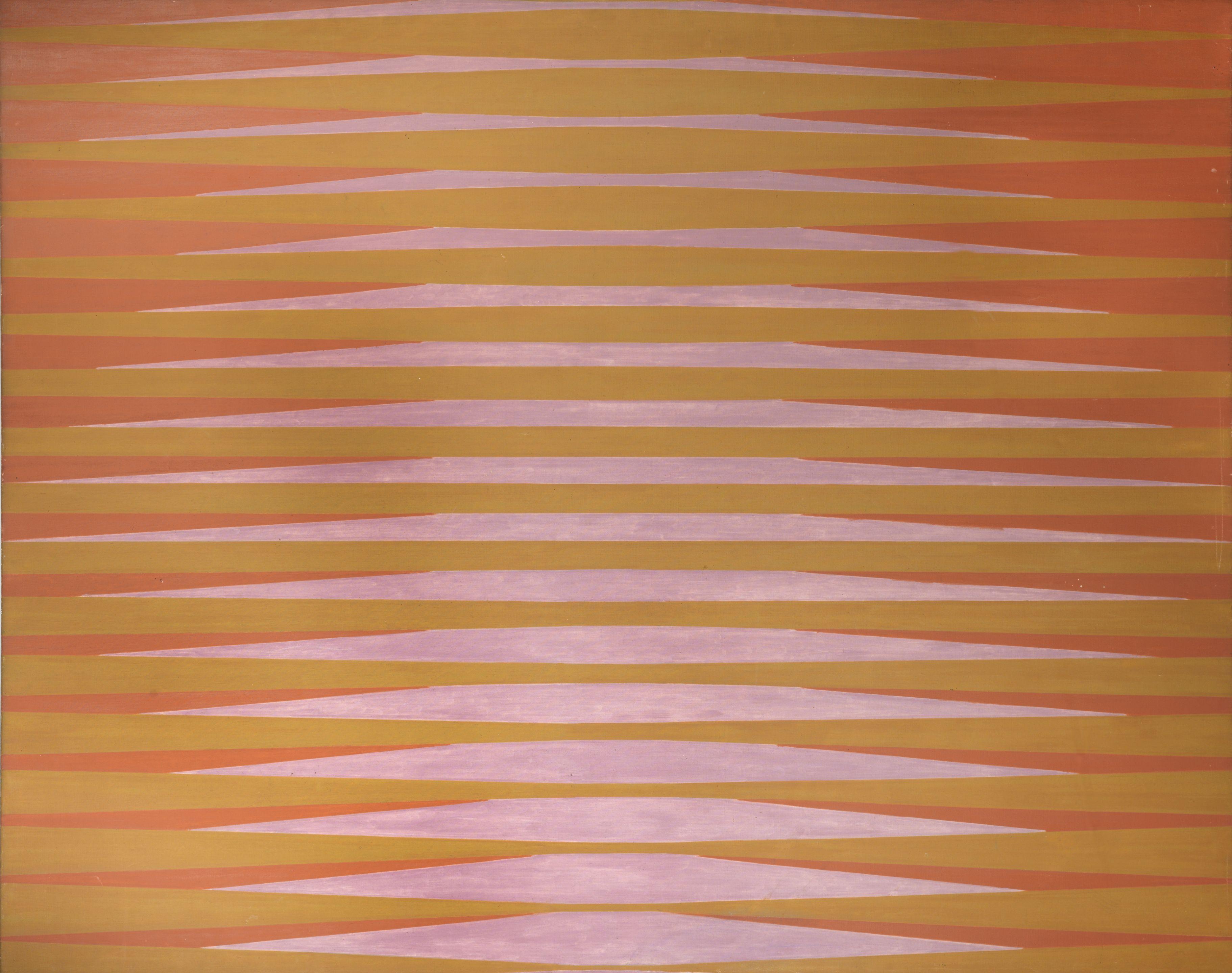 Michael Kidner R.A. - Orange, Green and Violet