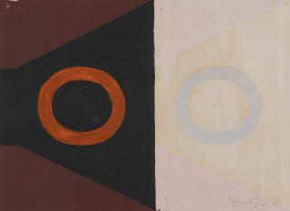 Michael Kidner - Recto/Verso: Ohne Titel (Kreise)