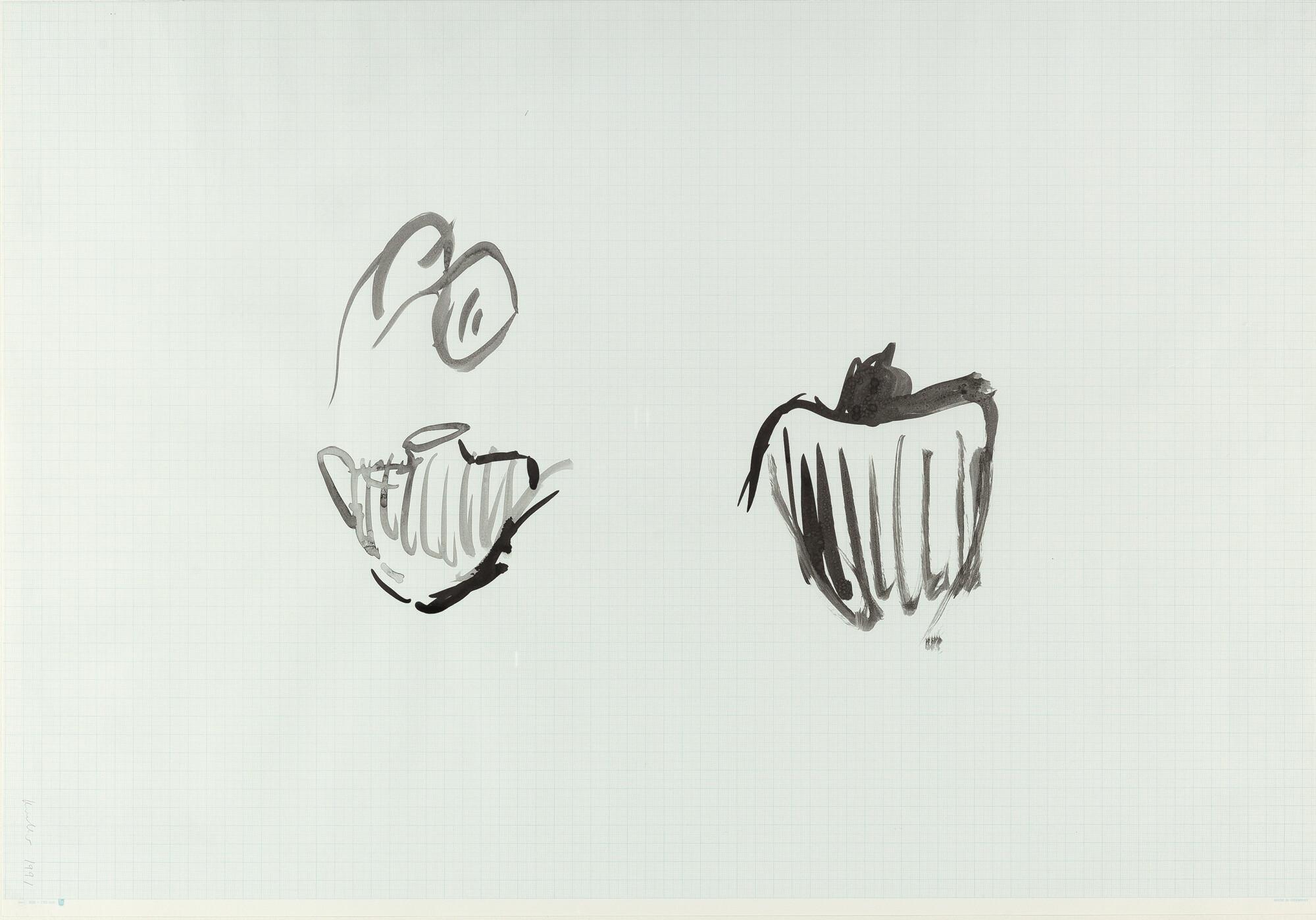 Michael Krebber - Ohne Titel