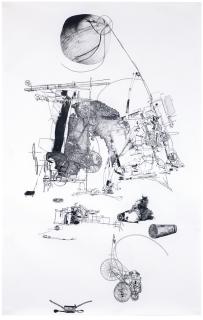 Michael Landy - H.2.N.Y. Suicide Carriage Breaks Down On Its Way To Maillols