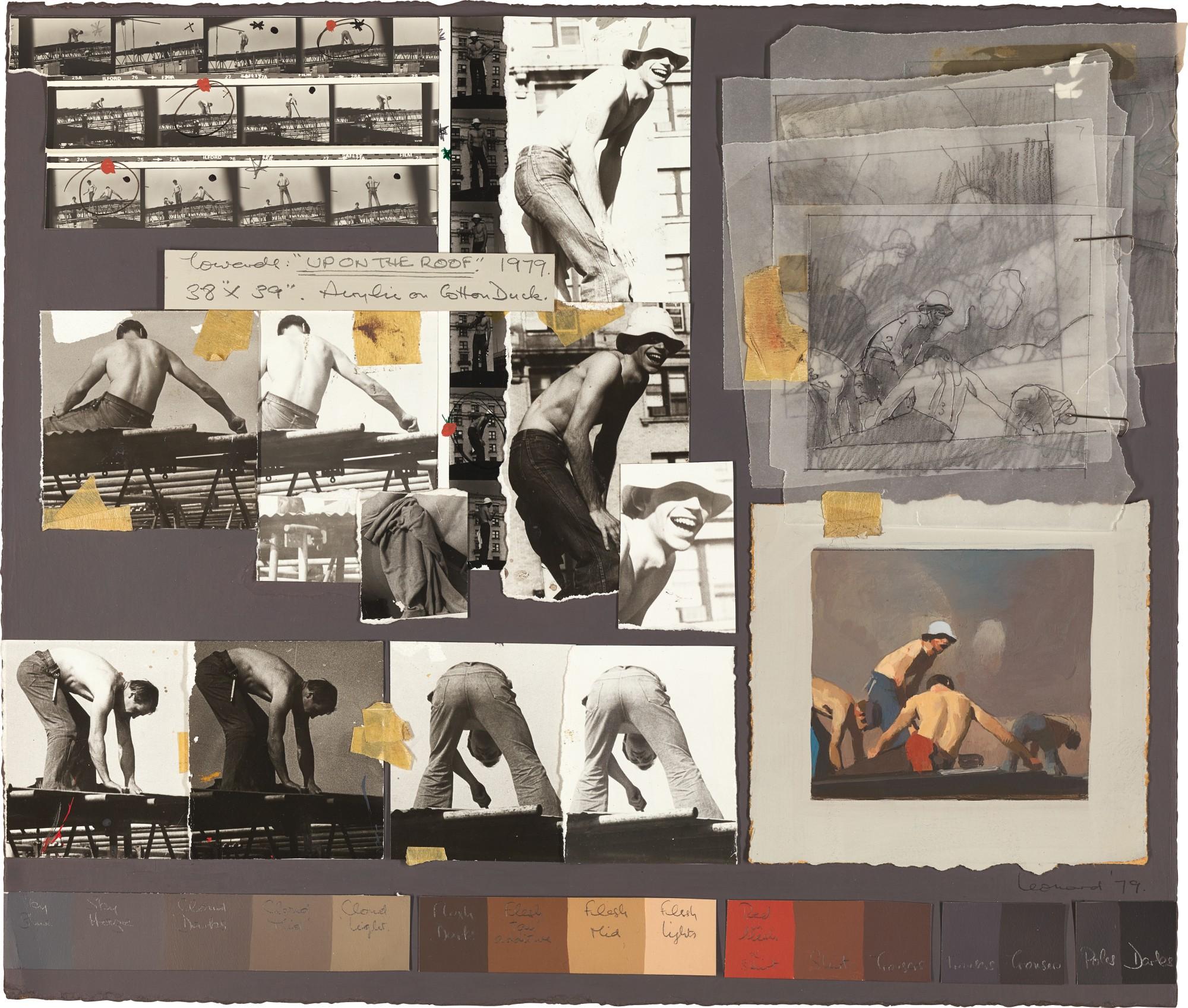 Michael Leonard - Towards \'Up On The Roof\'; Self-Portrait By A 19Th Century Photographer