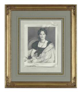 Michael Leonard - Untitled (Trompe L\'Oeil Portrait Of A Lady)