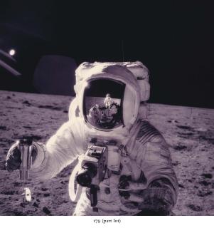 Michael Light - Alan Bean Holding Lunar Soil Sample Container At Sharp Crater, Photographed By Charles Conrad, Apollo 12, November 14-24 1969