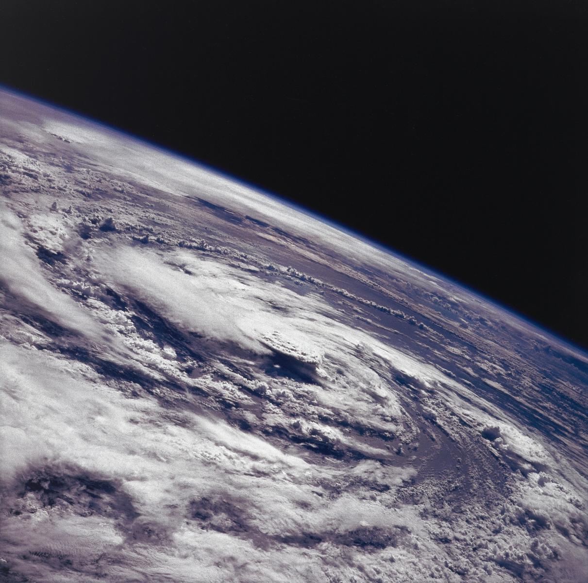 Michael Light - »Hurricane Gladys Over Gulf of Mexico: Photo by Walter Cunningham, Apollo 7, 1968\