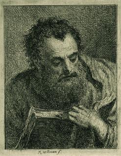 Michael Lukas Leo Willmann - Lesender Prophet