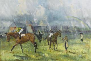 Michael Lyne - A Wet Afternoon At Ayr