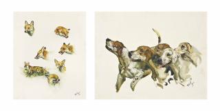 Michael Lyne - Fox studies; and Hound studies