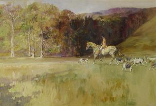 Michael Lyne - Moving Off With Hounds