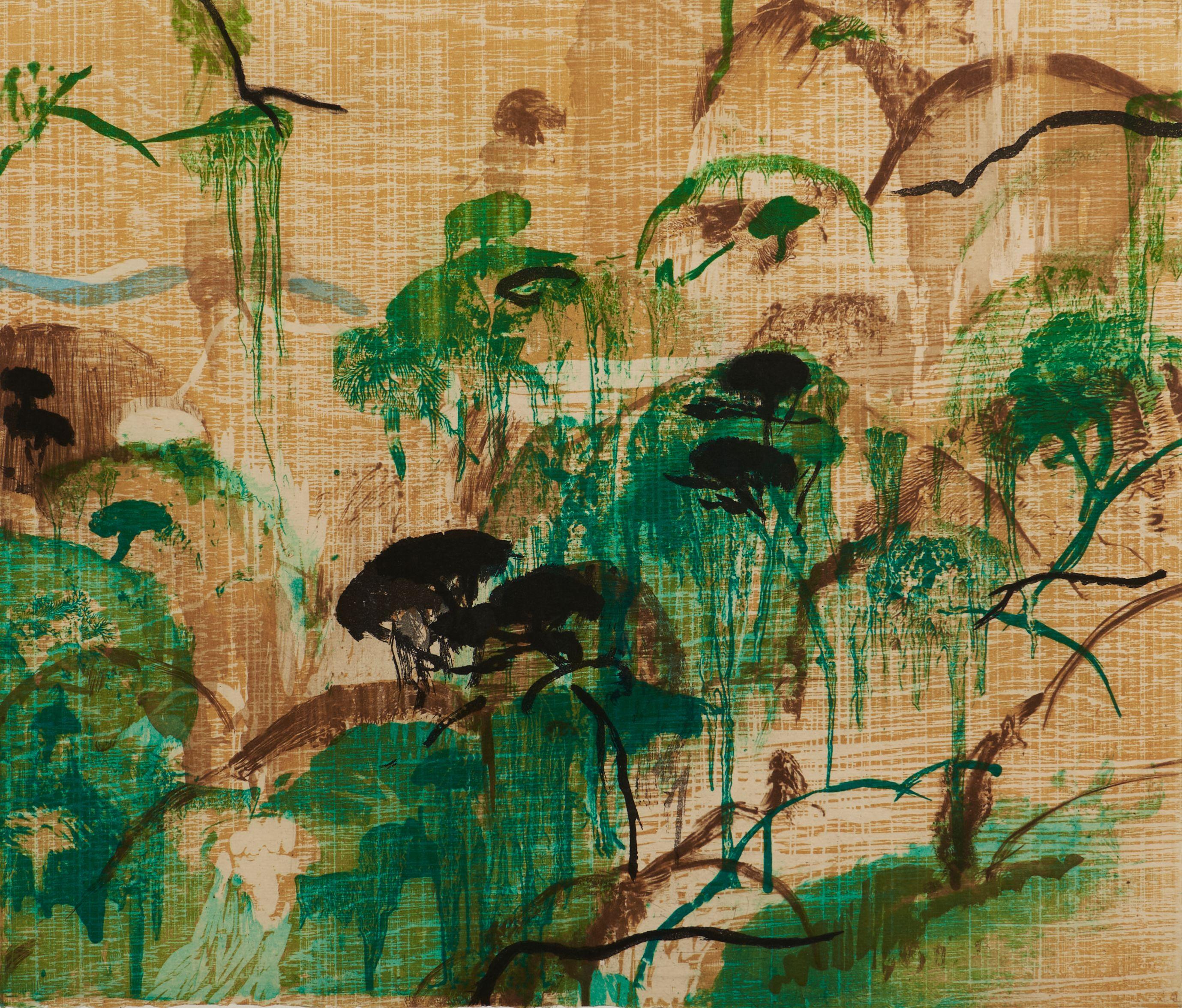 Michael Mazur - After a Chinese Scroll