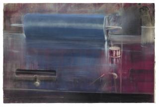 Michael Mazur - Blue Roller