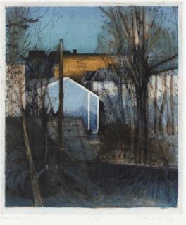Michael Mazur - Carriage House I (Late Winter); Carriage House II (Spring) (Hansen 243-4)