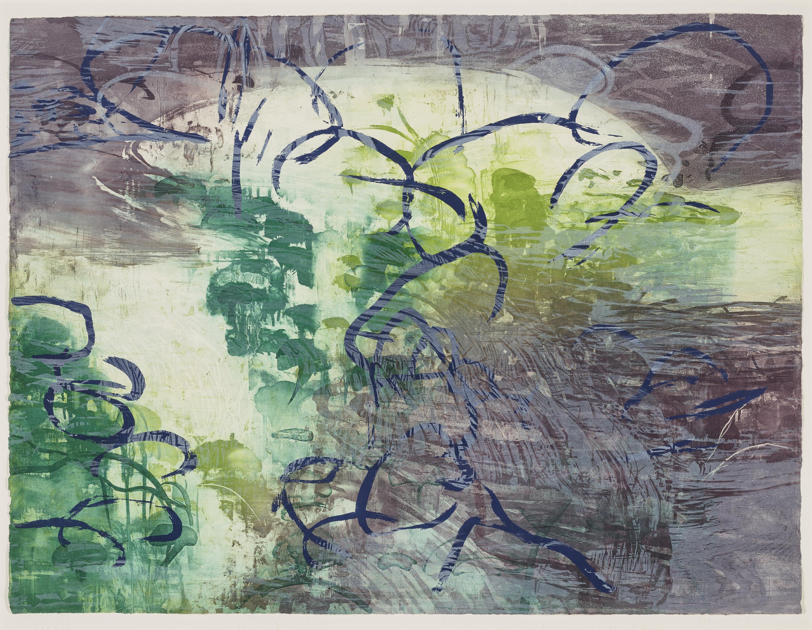 Michael Mazur - Pond Edge IV