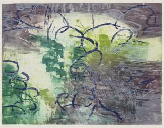 Michael Mazur - Pond Edge IV