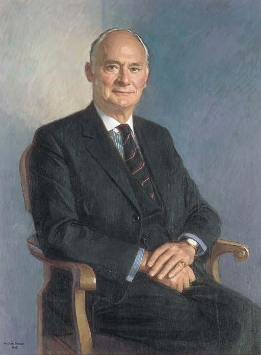 Michael Noakes, P.P.R.O.I., R.P. - Portrait of Henry Lambert, seated