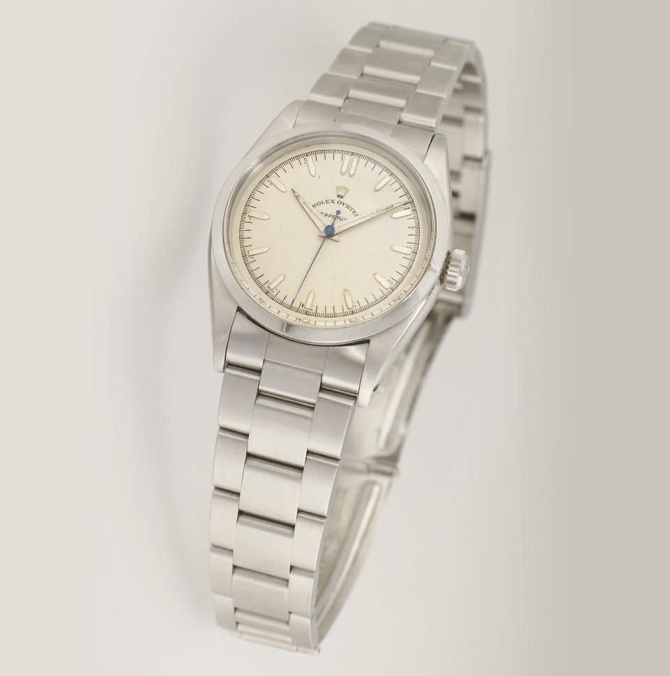 Michael Phelps Ward, CBE, MD, FRCS - A Rolex Oyster Perpetual wristwatch, presented to Michael Ward by the manufacturers