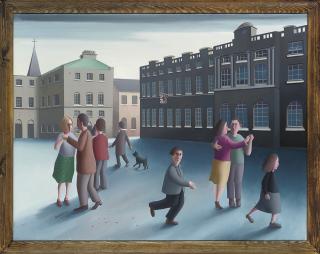 Michael Quanne - Tiny dancers in black and grey