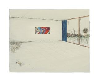 Michael Raedecker - Abstract