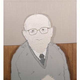 Michael Raedecker - Tronies (No. X)