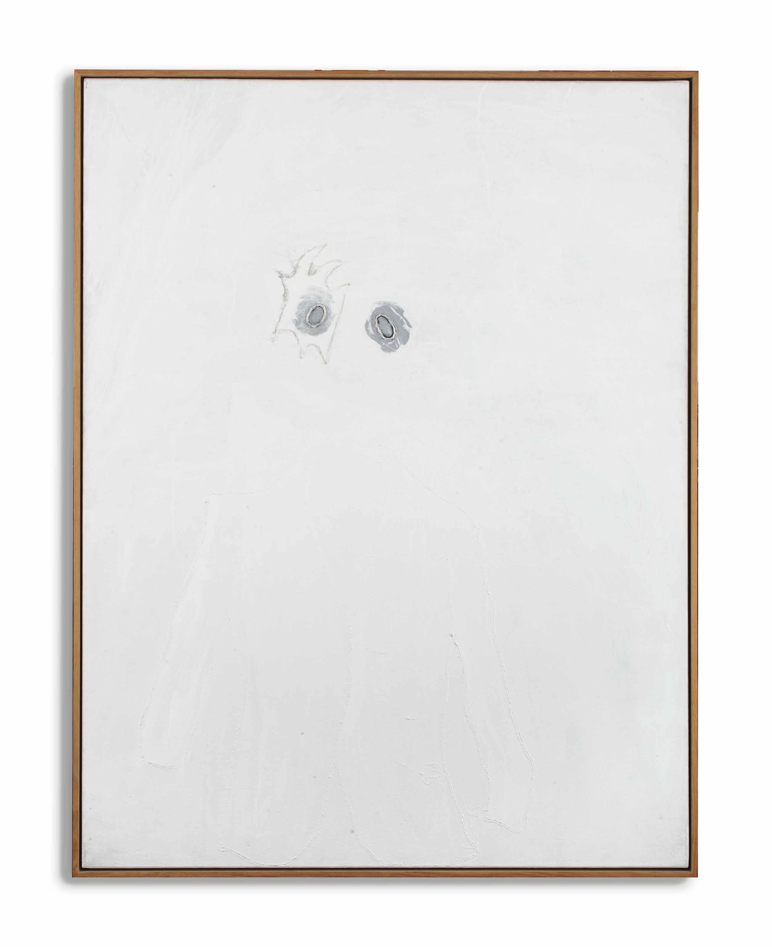 Michael Raedecker - Untitled (From The Series Do You Love Me?)