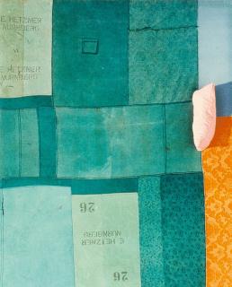 Michael Reiter - Grünes Kissenbild (No.52)