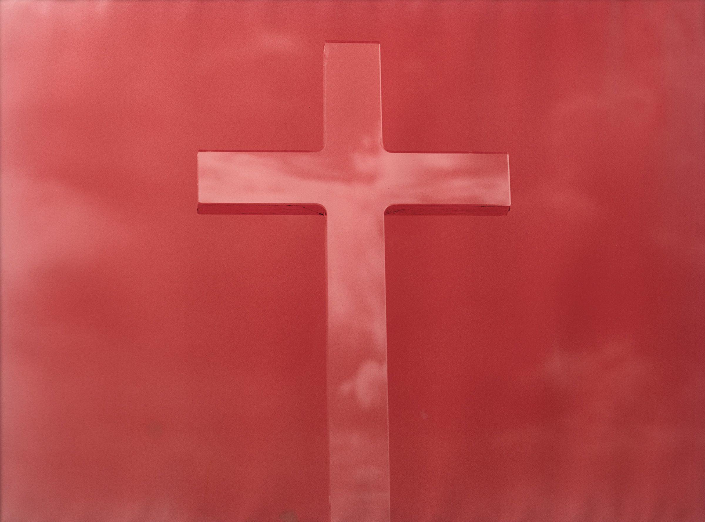 Michael Riley - Untitled (Cross), From The Series Flyblown, 1998