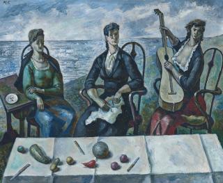 Michael Rothenstein, R.A. - Three Women by the Sea