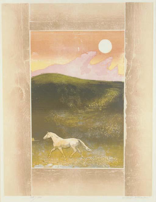 Michael Rothenstein RA - Horse and Sunrise (S. 221a)