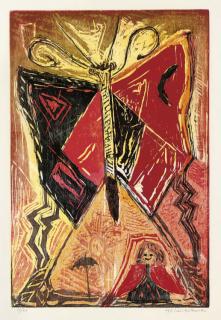 Michael Rothenstein - Child and Butterfly (Sidey 381)