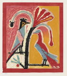 Michael Rothenstein - Red Leaves