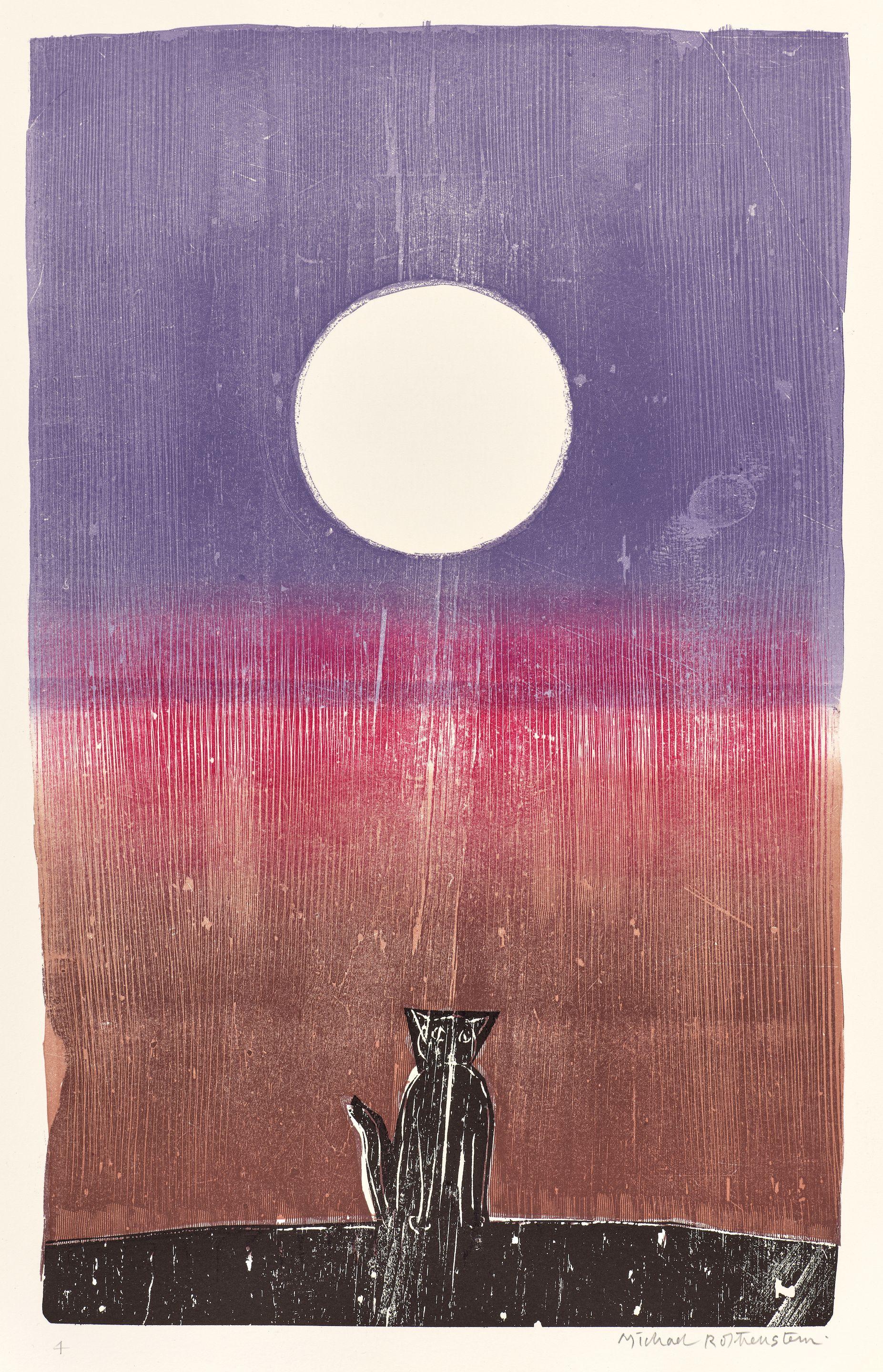 Michael Rothenstein - Suns & Moons (Portfolio of 8 prints with poems)