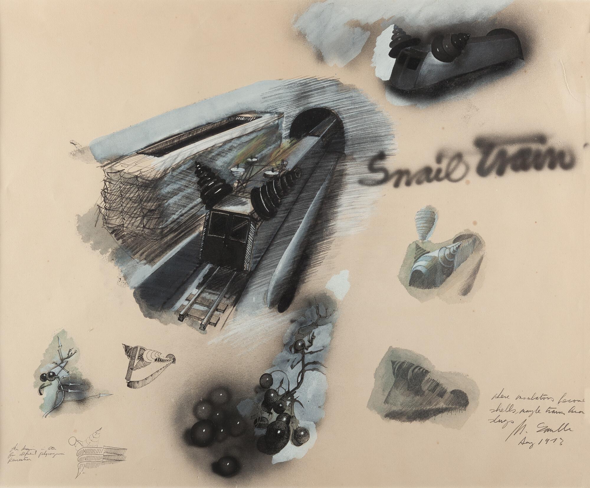 Michael Sandle - Snail Train