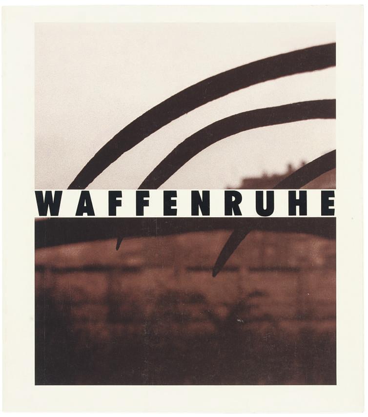 Michael Schmidt - Waffenruhe -- Ceasefire. Berlin: Dirk Nishen, 1987.