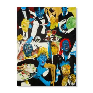 Michael Singletary - Waiters and Waitresses Serving Red Fish and Lima Beans