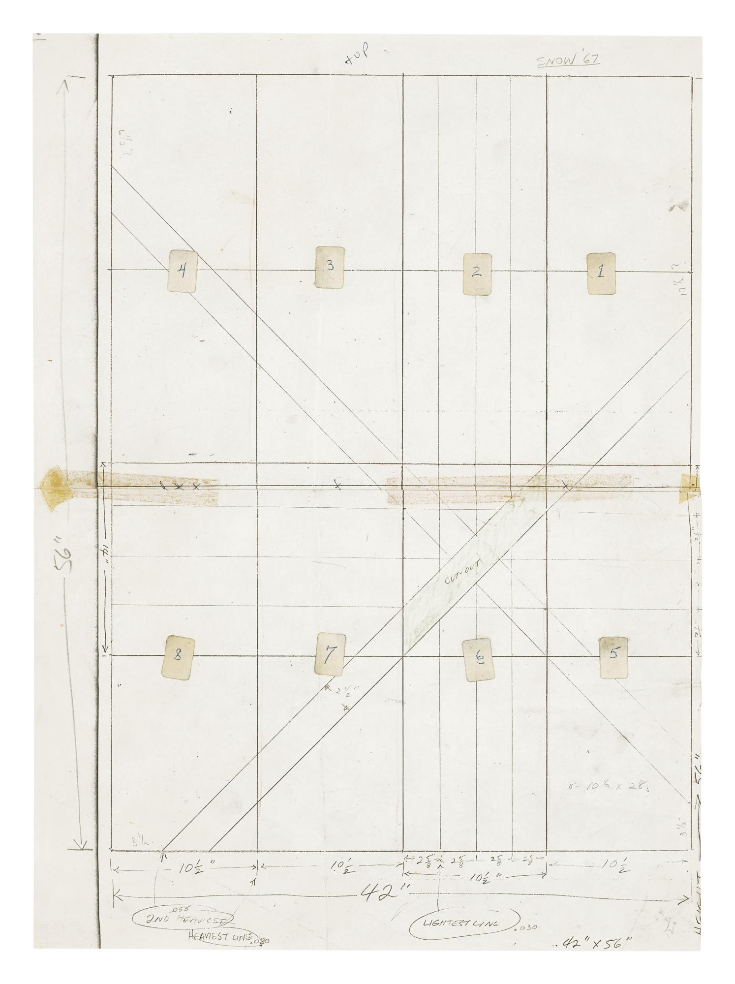 Michael Snow - Study For Sight, 1967
