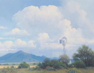 Michael Stack - Cochise Summer 14 x 18 in. framed 20 1/2 x 24 1/2 in.