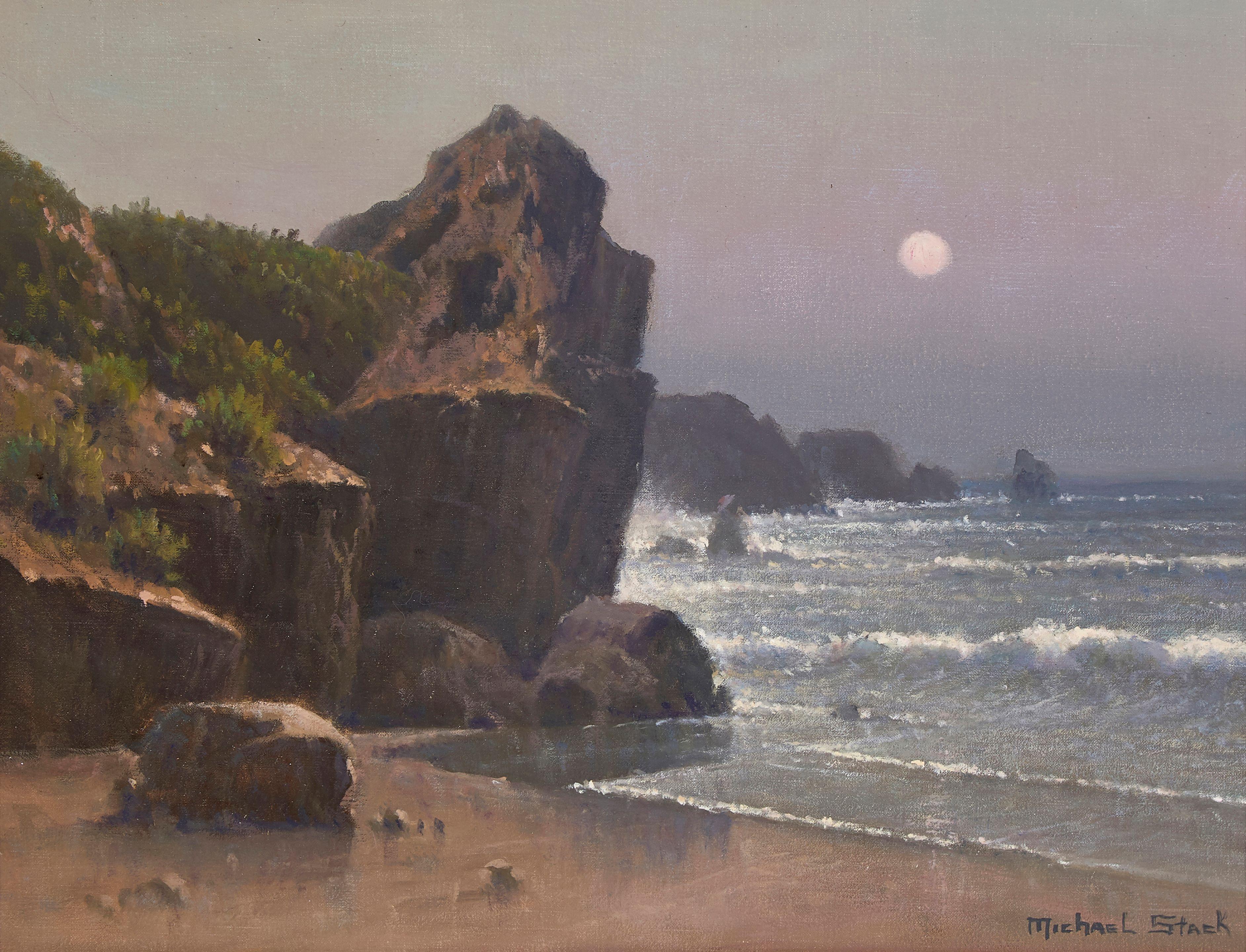 Michael Stack - Moonlight at Big Sur