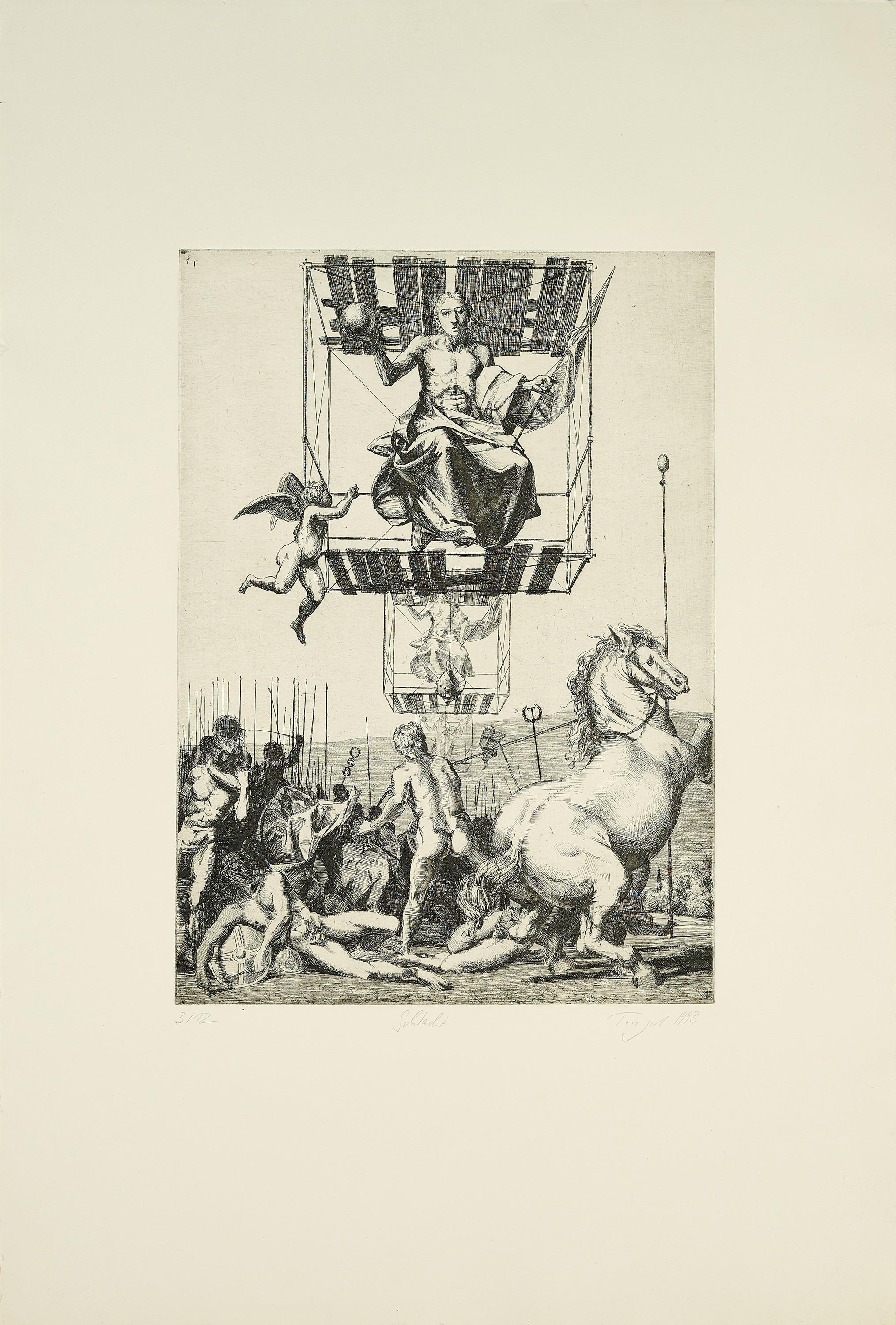 Michael Triegel - Schlacht.