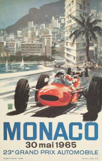 Michael Turner - Monaco 23E Grand Prix. 1965.